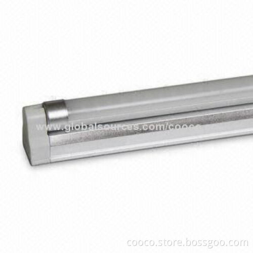 Tri-chip T5 SMD LED Tubes Light with Bracket and 10W Rated Power